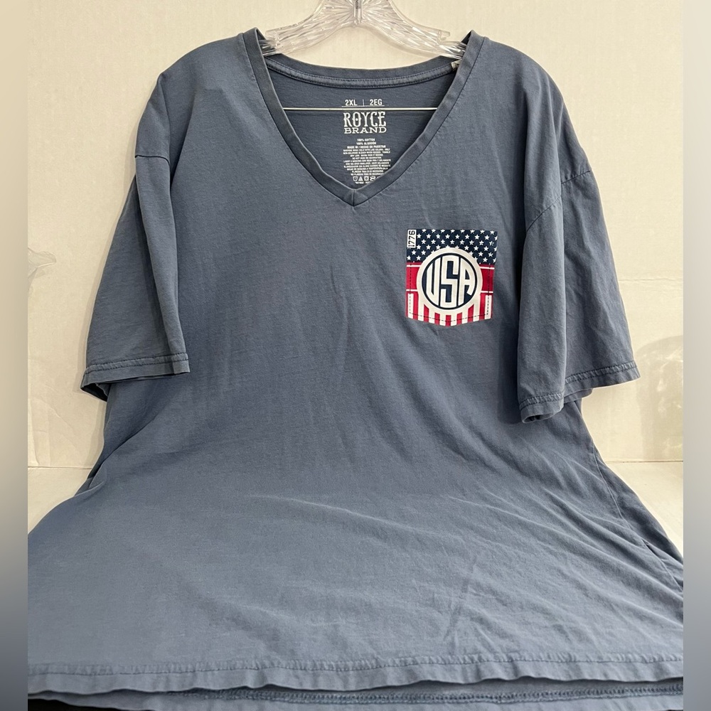 Royce Brand USA Flag Graphic T-Shirt